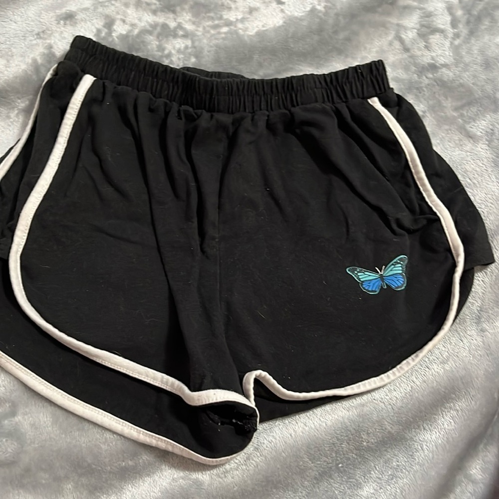 Girls black shorts
